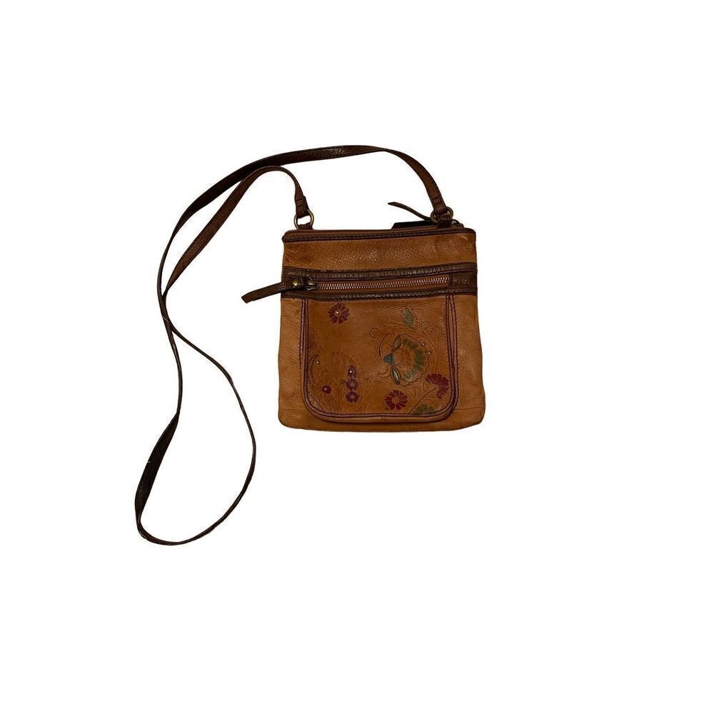 Fossil Leather Crossbody  